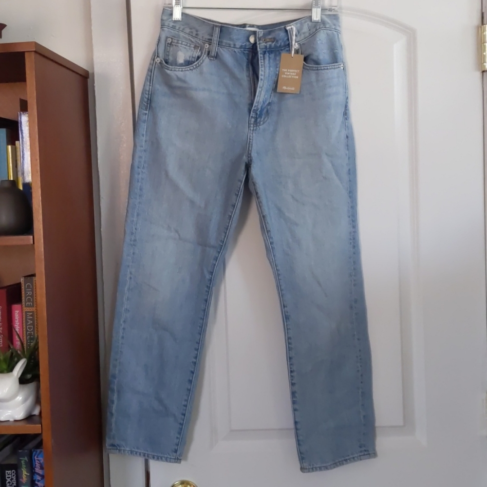 Madewell Perfect Vintage Jean, Fitzgerald Wash, 27
